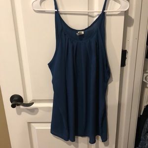 Pleated tank top